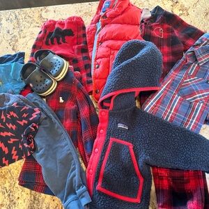 Boys fall capsule wardrobe size 12montha to 2t